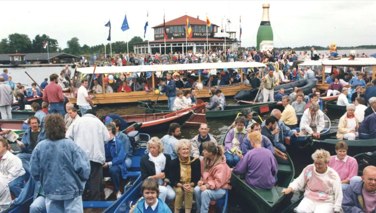 Feest van Philadelphia in Giethoorn