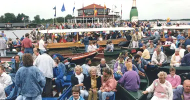 Feest van Philadelphia in Giethoorn
